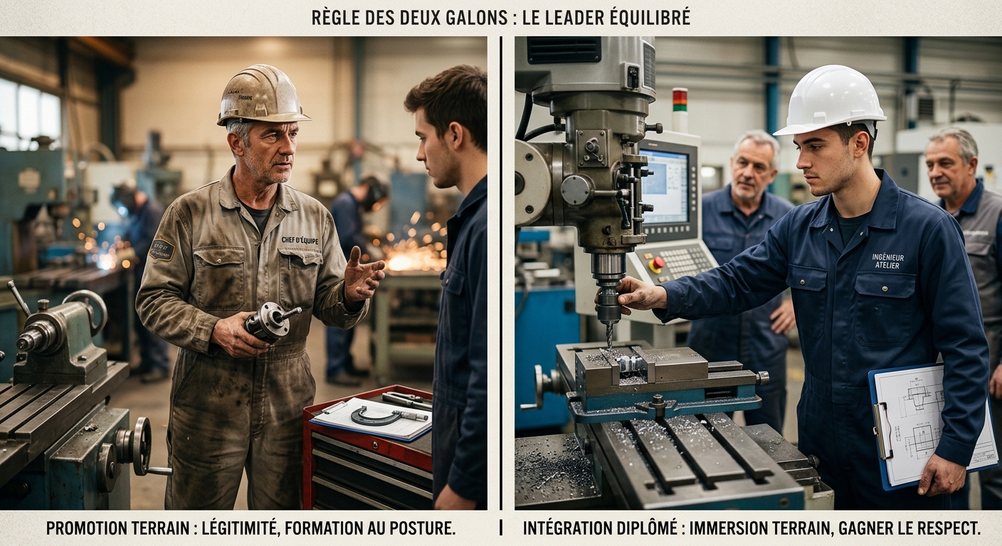 RÈGLE 1 : LA RÈGLE DES DEUX GALONS