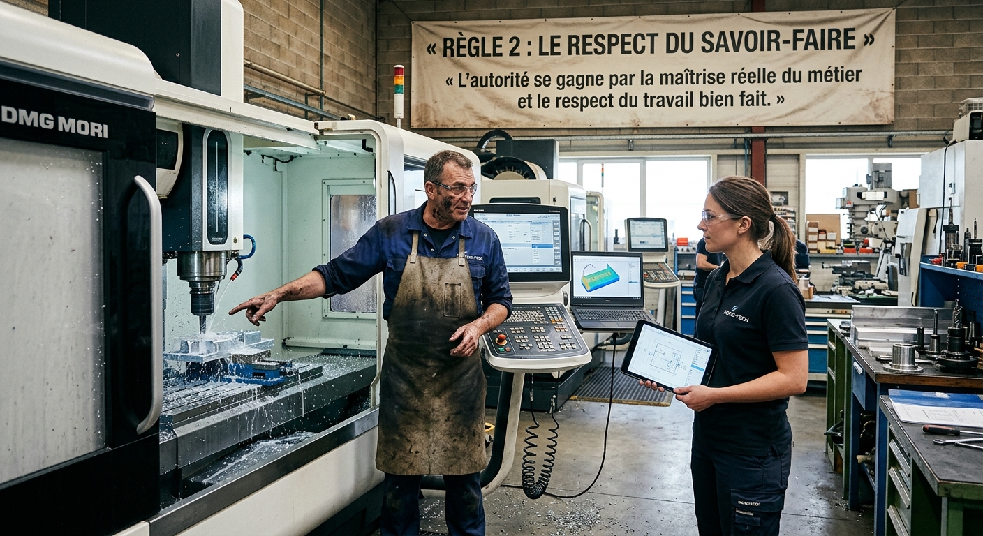 RÈGLE 2 : LE RESPECT DU SAVOIR-FAIRE